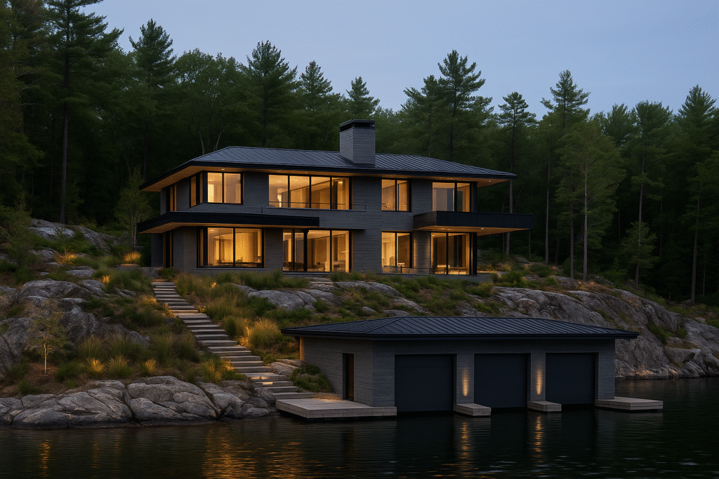 Building a cottage in Muskoka custom Home Builders Muskoka